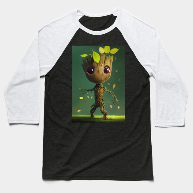 I am Groot Baseball T-Shirt by NeonOverdrive